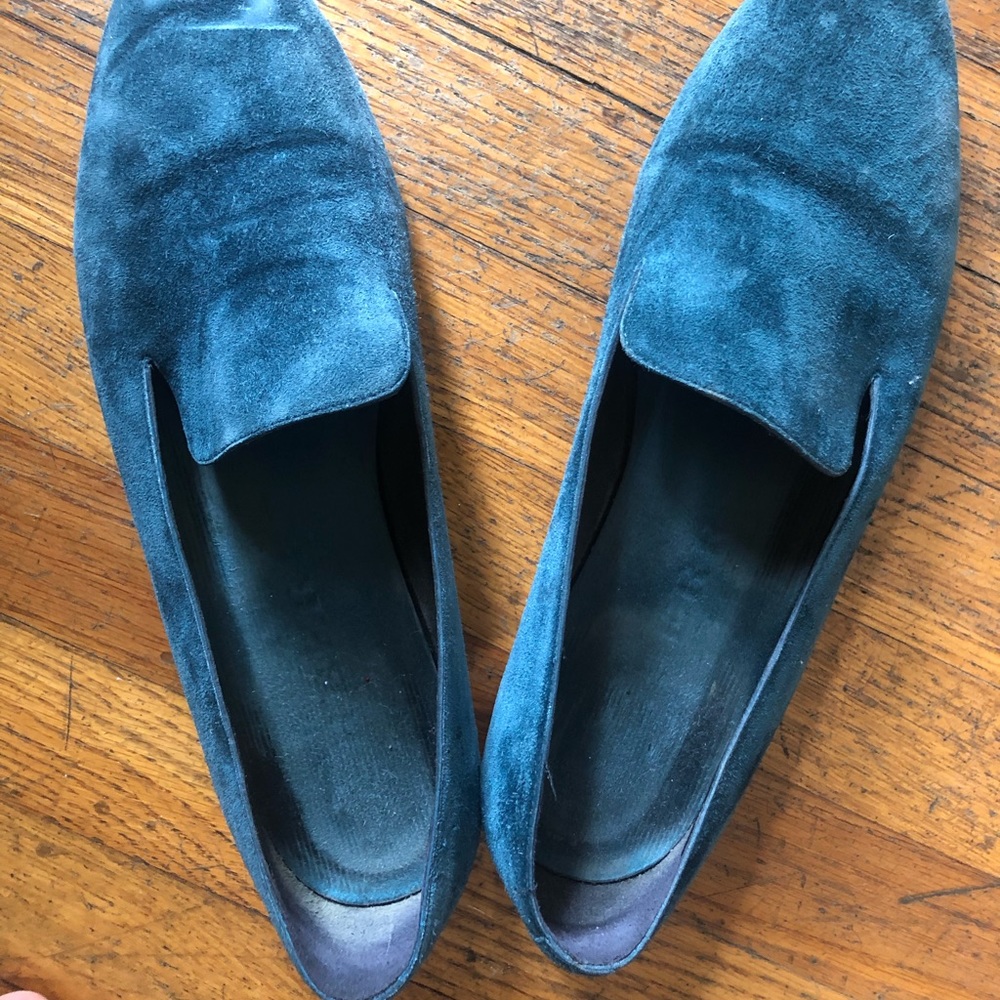 Burberry Suede Loafers (size 8.5)